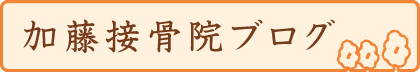 加藤接骨院ブログ